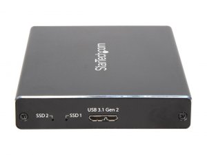 Startech 8Q1106 Turn Two M.2 Sata Drives Into Ultra-fast Portable Stor