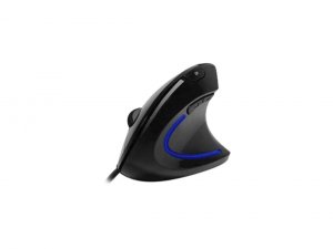 Adesso 9U0288 Vertical Illuminated Ergonomic Usb Mouse , Contour Shape