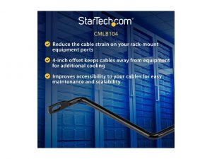 Startech 9J1135 Route Your Cables On These Horizontal Cable Managers T