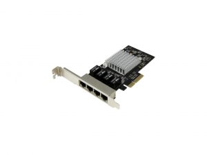 Startech 1N0235 Add Four Gigabit Ethernet Ports To A Client, Server Or