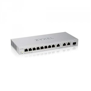 Zyxel XGS1250-12 8-port Gigabit Web Managed Switch With 3-port 10g Cop