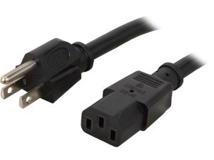 Startech LE6629 6ft (1.8m) Universal Power Cord W Nema 5-15p And Iec 3