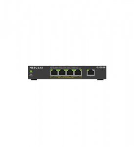 Netgear GS305P-300NAS 5 Port Poe Gigabit Ethernet Unmanaged Switch