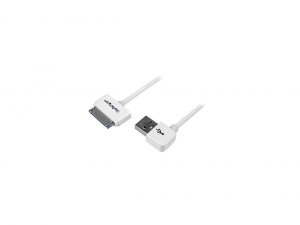 Startech PZ1488 .com Apple 30-pin Dock To Left Angle Usb Cable