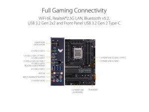 Asus TUFGAMINGX670E-PLUSWIFI Mb Tuf Gam X670e-plus Wifi X670 Am5 Max.1