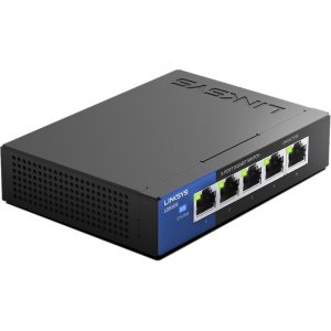 Linksys LGS105 5 Port Desktop Gigabit Switch - 5 Ports - 101001000base