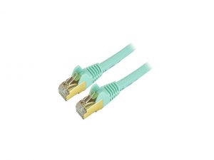 Startech 9Y2697 8ft Cat6a Ethernet Cable - 10 Gigabit Category 6a Shie