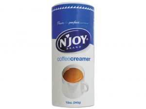 Sugar SUG 90780 Njoy N'joy Nondairy Creamer - Regular Flavor - 0.75 Lb