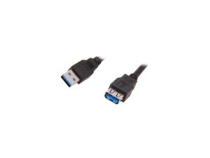 Startech PX1147 6 Ft Black Superspeed Usb 3.0 Extension Cable A To A -