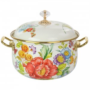 Gibson 127760.02 Home 4 Quart Ankara Enamel On Steel Dutch Oven