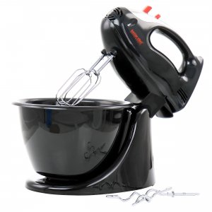 Better IM-829BK 200 Watt Standhand Mixer In Black With Mixing Bowl