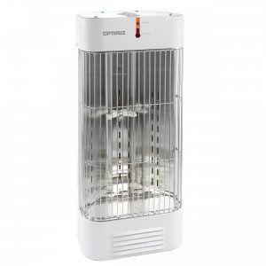 Optimus H-5230 H-5230 Tower Quartz Radiant Heater In White