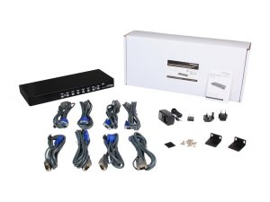 Startech GV8261 A Complete 8-port Usb Kvm Kit, Including All Necessary