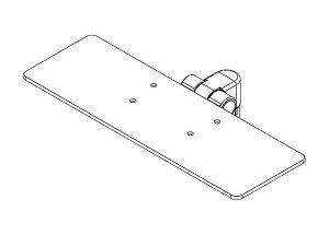 Capsa VPA-FS V6 Viewpoint Flip Up Accessory Shelf Vpa-fs