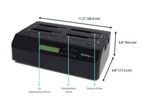 Startech 1DH565 Usb 3 Esata Sata 1:3 Hdd Duplicator Dock