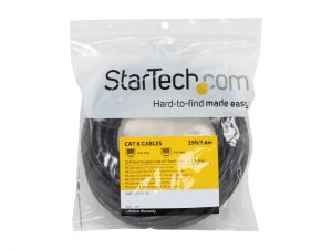 Startech N6PATCH25BK Nw Cable |  Rt