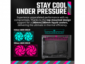 Cooler NR200PV2-KCNN-S00 Case Cm Nr200pv2-kcnn-s00 R