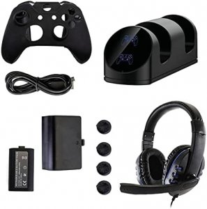 Microsoft GF19-002 Gamefitz 10-1 Accessories Pack, Model Gf19-002, Bla