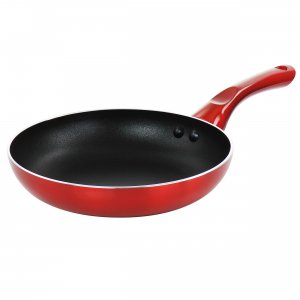 Better F805R 8in Aluminum Non Stick Gourmet Frying Pan In Red