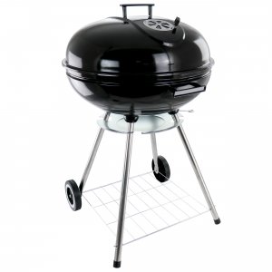 Better BBQ422 22 Inch Charcoal Barbecue Grill In Black