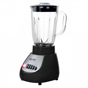 Better IM-618GB 10 Speed 350 Watt Glass Jar Blender In Black