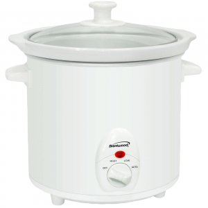 Brentwood SC-135W 3 Quart Slow Cooker In White