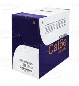 Wavenet WAV-CAT6E-PLEN-PB-BL 6e04upbl4n Cat6e Plen Pull Box Blue