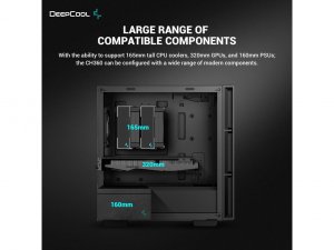 Deepcool CH360 Cases Dp| R