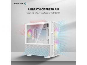 Deepcool CH360 WH Cases Dp|ch360 Wh R