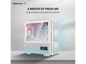 Deepcool CH360 Digital WH Cases Dp|ch360 Digital Wh R