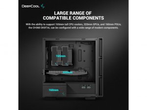 Deepcool CH360 Digital Cases Dp|ch360 Digital R