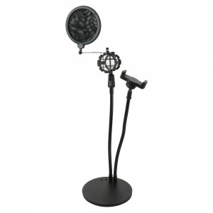 Technical LIVESHOW2M Goose Neck Phone Holder And Pop Filter