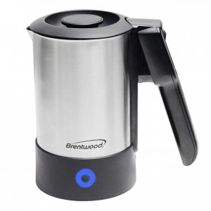 Brentwood KT-1506S 20 Ounce Stainless Steel Electric Travel Kettle