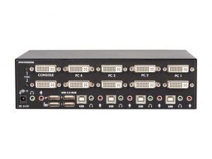 Startech  4 Port Dual Dvi Usb Kvm Switch