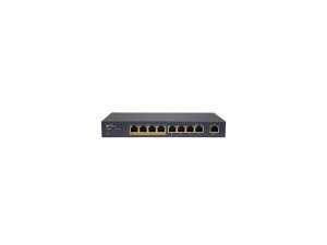 Amer SD4P4U 8 + 1 Port 10100 Switch With 4 Port Poe Ieee802.3af And 5 