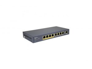 Amer SD4P4U 8 + 1 Port 10100 Switch With 4 Port Poe Ieee802.3af And 5 