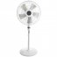 Holmes HSF1670WTU2 Oscillating 16 Inch Blade Staind Fan With Metal Gri