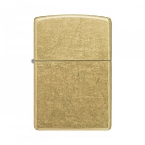 Zippo 48267 Classic Street Brass Pocket Lighter - Timeless Design