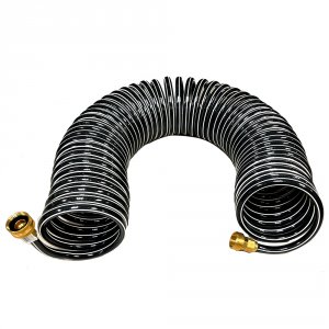 Trident 167-15 Marine Coiled Wash Down Hose Wbrass Fittings - 1539;