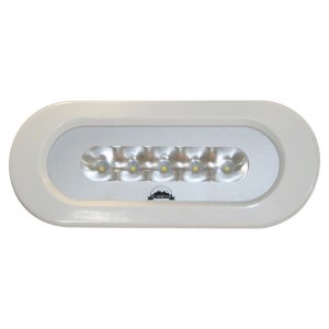 Scandvik 41343P Flush Mount Spreader Light - 10-30v - White