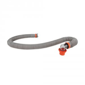 Camco 39390 Rhino X Rv 20' Sewer Hose Kit - Pre-attached 360-degree Sw