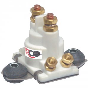 Arco SW097 Outboard Solenoid Wflat Isolated Base Amp; White Housing