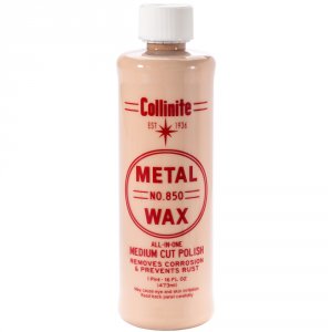 Collinite 850-16OZ 850 Metal Wax - Medium Cut Polish - 16oz