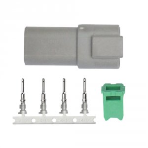 Pacer TDT04F-4RP Pacer Dt Deutsch Receptacle Repair Kit - 14-18 Awg (4