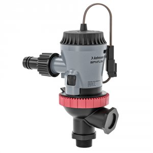 Johnson 10-13650-01 Aqua O2 Twin Port 800 Gph Aerator Pump - Flex Moun