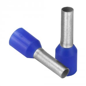 Pacer TFRL14-8MM-25 Pacer Blue 14 Awg Wire Ferrule - 8mm Length - 25 P