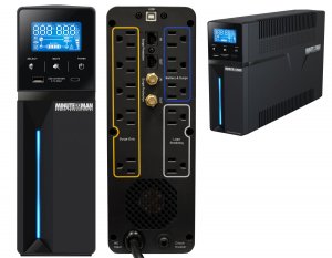 Minuteman ETR1000LGU 1000va Line Interactive Ups With 10 Outlets - Rel