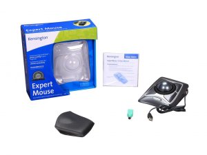 Kensington K64325WW Expert Trackball Optical Usb Black Mouse K64325