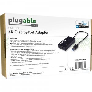 Plugable UGA-3000 Plugable Up To 2048x1152 - 1920x1080 (supports Windo