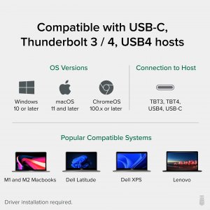 Plugable UD-6950PDZ Plugable Usb C Docking Station